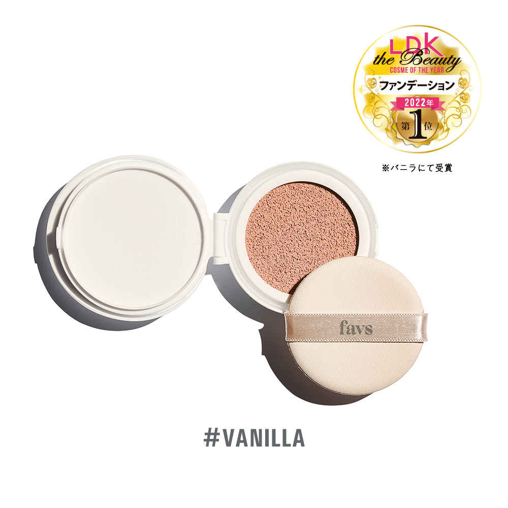 【定期便】CALMING GLOW-UP CUSHION FOUNDATION REFILL #VANILLA/#HAZEL
