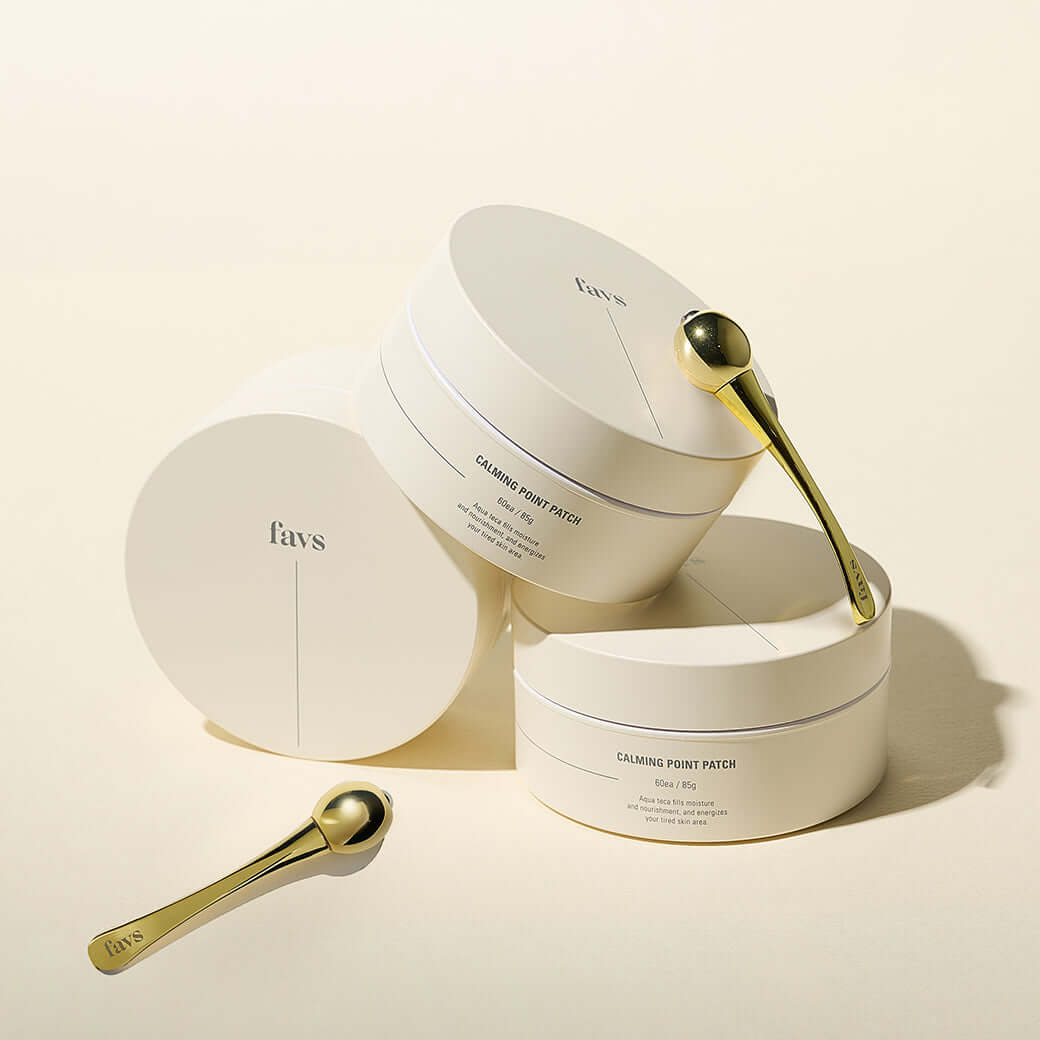 【RELEASE】2/21 CALMING POINT PATCH & favs EYE ROLLER