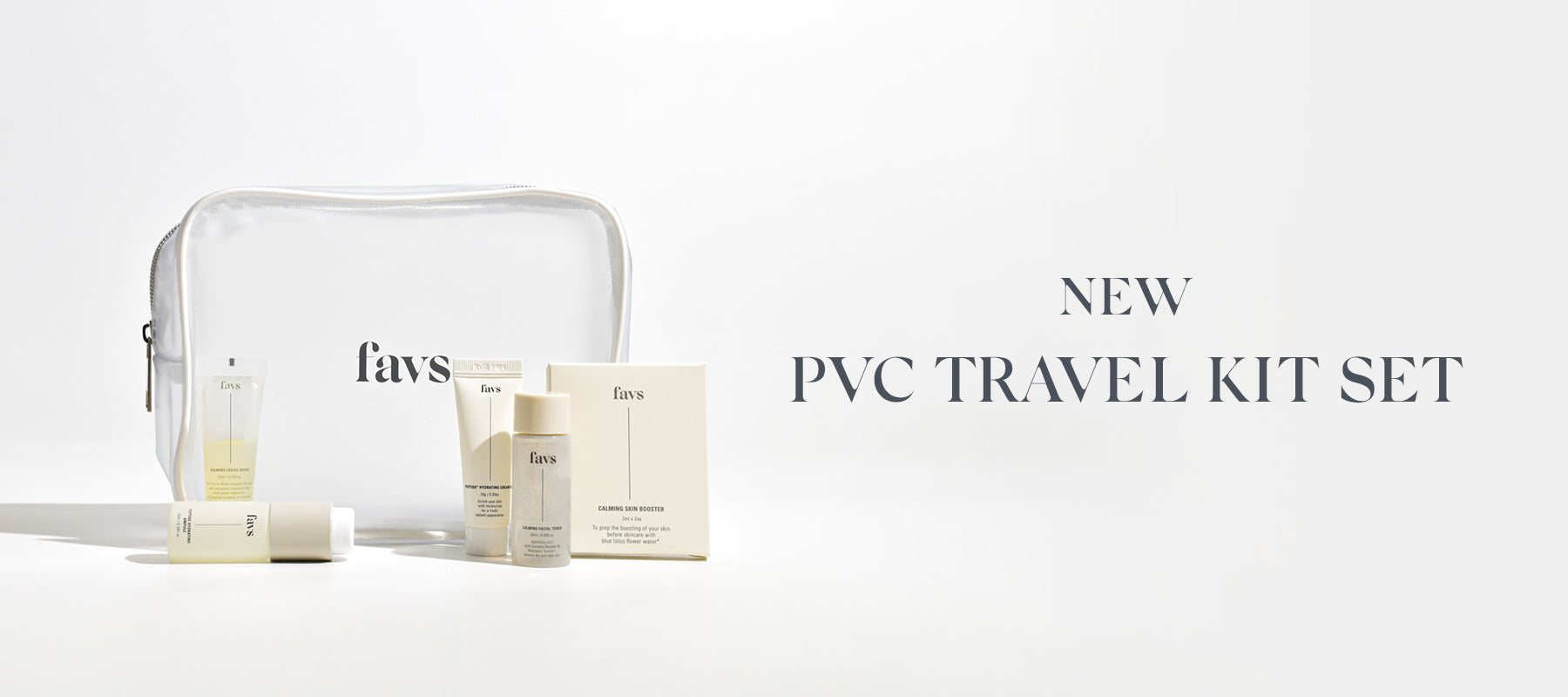 　✨夏にピッタリなクリアポーチ付き！≪𝗣𝗩𝗖 𝗧𝗥𝗔𝗩𝗘𝗟 𝗞𝗜𝗧 𝗦𝗘𝗧≫登場✨