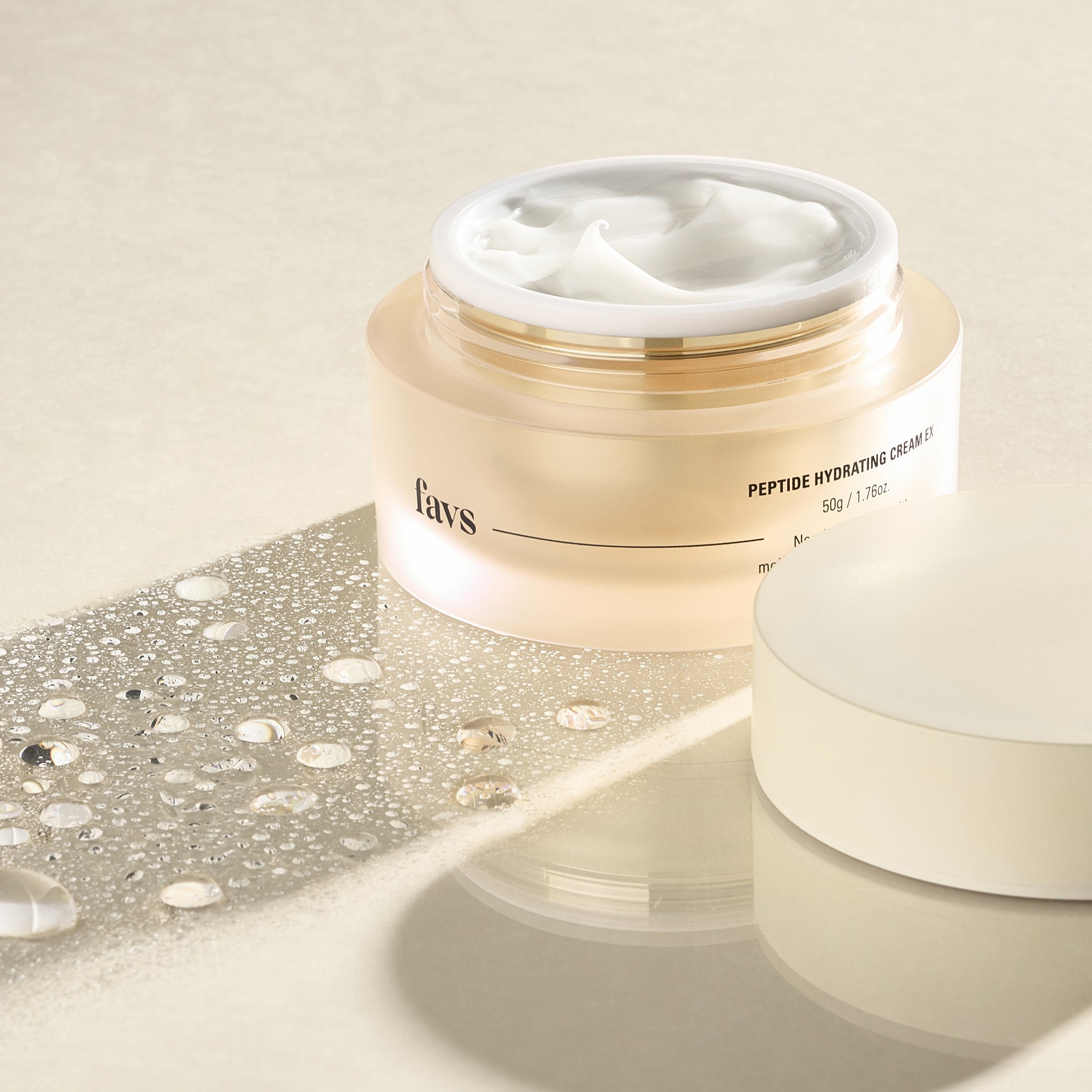 favsリピート率No.1のフェイスクリームをバージョンアップ！≪𝗣𝗘𝗣𝗧𝗜𝗗𝗘 𝗛𝗬𝗗𝗥𝗔𝗧𝗜𝗡𝗚 𝗖𝗥𝗘𝗔𝗠 𝗘𝗫≫の単品発売スタート✨