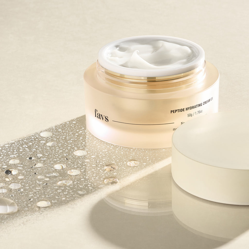 パック・フェイスマスク favs PEPTIDE HYDRATING CREAM EX 50g 公式】 favs CALMING FACIAL MASK 5ea | カーミングフェイシャル
