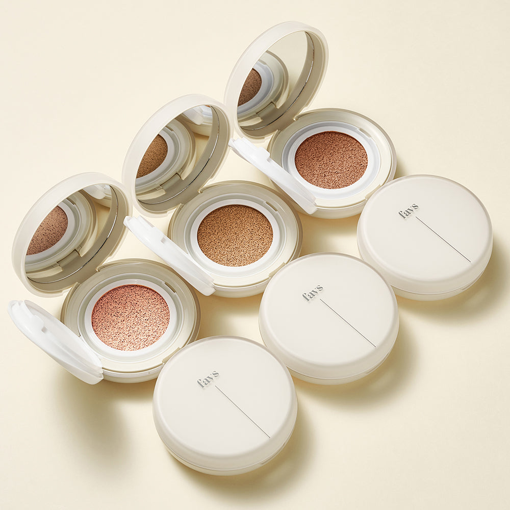 公式】favs CALMING GLOW-UP CUSHION FOUNDATION SPF50 PA+++#VANILLA/ #HAZEL  /#TAN | カーミンググロウアップクッションファンデーション |CGファンデーション